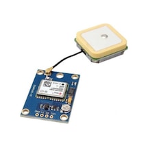 Neo-7M Çift Anten Arayüz Gps Modül Neo-7M
