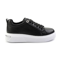 Bambi Siyah Kadın Sneaker K01377024109 Siyah