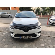 Clio 4 Kaput Rüzgarlığı Kaput Koruma Parlak Siyah