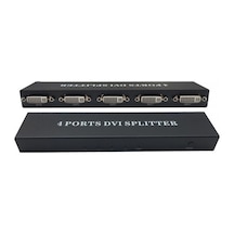 Dvı 4 Port Splitter 1 Giriş 4 Çıkış Dvı Çoklayıcı Splitter