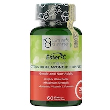 Natures Supreme Ester-C 500 Mg C Vitamini 60 Kapsül Aromasiz