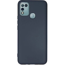 Durukar İnfinix Hot 10 Play Kılıf Nano İçi Kadife Silikon - Lacivert