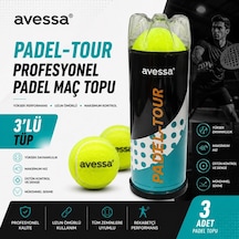 Avessa Padel-tour Profesyonel Padel Maç Topu 3lü
