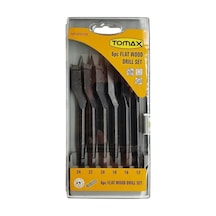 Hubrendy Kargo Yaprak Ahşap Matkap Ucu Takımı 12-24 Mm - 6 Parçalı