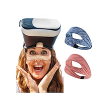 Vr Gözlük Başa Monte Nefes Alabilir Tere Dayanıklı Göz Maskesi Renkli
