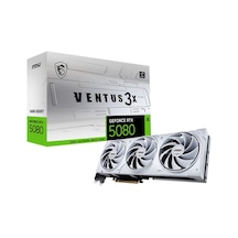 Msı Geforce Rtx5080 16g Ventus 3x Oc Whıte 256bıt 1xhdmı 3xdp Ekran Kartı