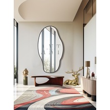 Klas Boy Ayna / Duvar Boy Aynası / Salon Aynası / Konsol Aynası / Hol Aynası / 150 X 80 Cm 100 X 150 Siyah