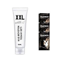 Xxl Size Kuş Erkekler Için Bakım Kremi 50ml 1 Ad + 3 Jelle