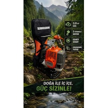 Bg530 Profesyonel Sırt Tırpanı Husqvarna Kasa - 3.0 Hp Şengün Motor