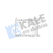 Kale 365900 Radyatör Yarıs- yarıs Verso Al/pl/brz 350x478x16 1640021080- 1640021060- 1640021120