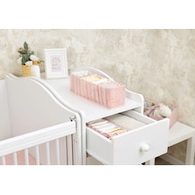 Zenvia Baby Akordiyon Organizer Çekmece Düzenleyici Small Pembe -04102 Znv2026