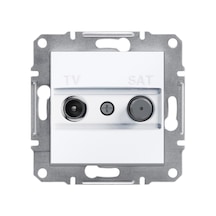 Schneider Eph3470121 Asfora Beyaz Tv-Sat Prizi. Sonlu. F Tipi. Ik