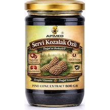 Servi Kozalak Özü 800 Gr Ve Su Bazlı Propolis 20ml %100 Doğal Katkısız Çam Kozalağı Özü Yoğun Kıvam