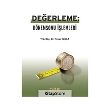 Değerleme - Dönemsonu İşlemleri - Yavuz Ilgaz - Der Yayınları