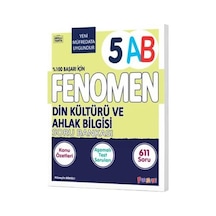 Fenomen 5. Sınıf Din Kültürü Ahlak Bilgisi Ab Soru Bankası