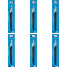 Bigpoint 358f Serisi Düz Kesik Fırça Seti 2-6-10 3'lü Blister 6'l