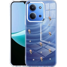 Redmi 15c 4g Fiyonk Desenli Kapak - Desen 6 Çok Renkli