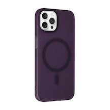 Joko Apple İphone 14 Pro Max Tuna Pc Slim Magsafe Kapak - Derin Mor 0.2M-Çok Renkli