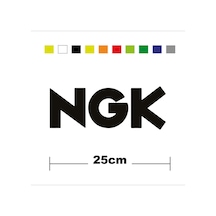 Ngk Sponsor Marka Tek Renk Sticker Etiket