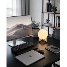 Dekoratif Ay Gece Lambası Usb Şarjlı Uczzayışığılamba-2 Çok Renkli