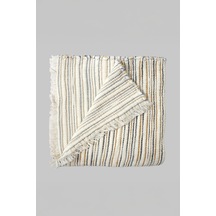 Sarev Mood Comfort Mare Gri %100 Pamuk Çift Kişilik Yatak Örtüsü Gri