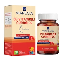 Viapecia Vitamin D3 Gummies 60 Pieces
