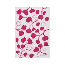 Ikea Persıkotrad Halı 60 X 90 Cm Beyaz - Pembe