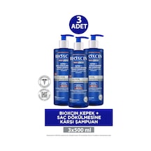 Bioxcin Kepek Ve Saç Dökülmesi İçin Şampuan 500 Ml 3 Adet