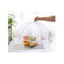 Büyük Boy Kolay Kullanım Açık Hava Katlanabilir Pratik Sinek File Yemek Koruma Şemsiyesi 60x60x25 Cm Çok Renkli