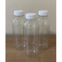 250ml, İçecek Şişesi, Boş Şişe, Detox Şişesi, 25 Adet, Beyaz Kapaklı Diğer