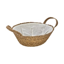 Casa Linda Hasır Ekmek Sepeti 28 X 22 X 10 Cm 2 Adet Renkli