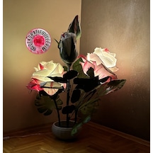 Favorite Beyaz Lambader 112cm 2,5kg 220volt Dekoratif Organik