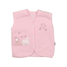 Tonton Baby Bebek Yeleği 302 3 - 6 Ay 62 CM Pembe