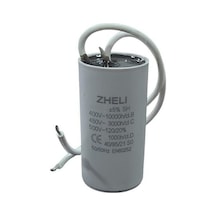 Zheli 6 Μf 30x50 Mm Plastik Kablolu 450-500 Acv Daimi Devre Kondansatörü