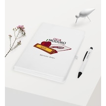 Kişiye Özel Okul Müdürü Temalı Beyaz Defter Kalem Seti - 1