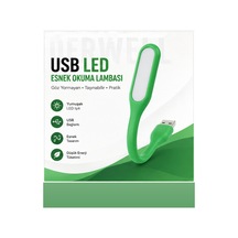 Esnek Usb Led Lamba Powerbank Laptop Ve Pc İçin Taşınabilir Gece Lambası Ve Kitap Okuma Işığı