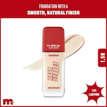 Make Up Maruderm Pürüzsüz Görünüm Sağlayan Yarı Mat Bitişli Uzun Süre Kalıcı Fondöten 1,5n 30 Ml Çok Renkli