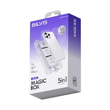 Apple İphone 17 Air Bilvis 5in1 3d Magic Cam Ekran Koruyucu - Siyah