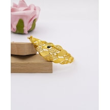 Latif Kuyumculuk 22 Ayar Altın Kalemli Parlak Tasarım Kadın Bileklik Lkb83555