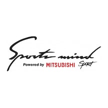 Powered By Mitsubishi Sport Mind Oto Araba Sticker