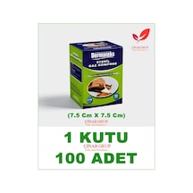 Dermateks Steril Gazlı Bez Kompres Spanç 7.5 x 7.5 CM 100 Adet