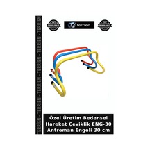 Özel Üretim Bedensel Hareket Çeviklik Eng-30 Antreman Engeli 30 Cm Belirtilmemiş
