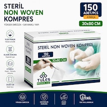 Tules Steril Non Woven Kompres 30 80 Cm 150 Adet