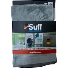 Kadife Çiçeği Mikrofiber Kurulama Bezi 40 X 40 Cm, Gri