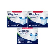 Giggles Hasta Bezi Yetişkin Emici Külot Ekstra Büyük Xl 90 Adet XL