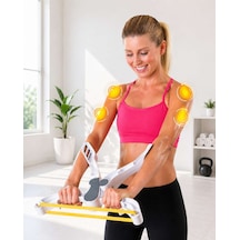 Taşınabilir Direnç Bantlı Ev Fitness Kol Güçlendirme Aleti Beyaz - Çok Renkli