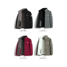 Sonbahar Ve Kış Sıcaklığı İçin Erkek Polar Ceket Kırmızı Sonbahar Ve Kış Sıcaklığı İçin Erkek Polar Ceket Kırmızı