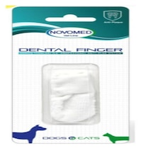 Novomed Dental Finger Anti-plaque Parmak Diş Fırçası - Kedi Ve Köpek İçin