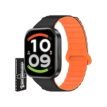 Magnex Loop Xiaomi Redmi Watch 6/6 Active/6 Lite/5/4/mi Band 10 Pro/9 Pro/8 Pro İçin Kordon 1.sınıf Soft Silikon Güçlü Manyetik Kapatma Tasarımlı Redmi Watch 6 Active Kordon Çok Renkli