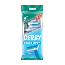 Derby Banyo Tıraş Bıçağı 5'li Poşet Tek Bıçaklı